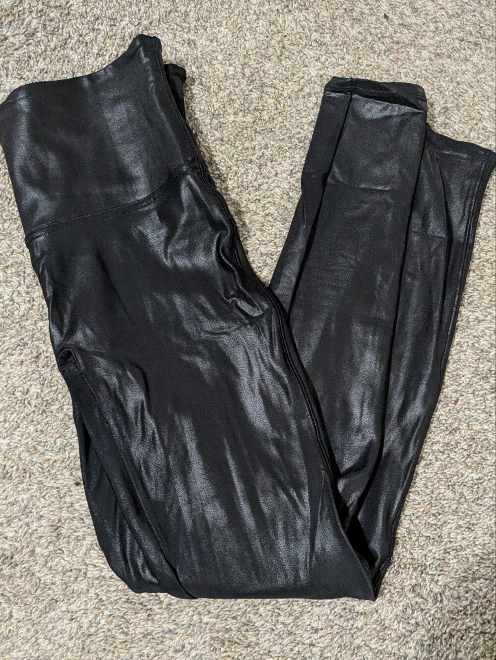 SPANX Faux Leather Leggings